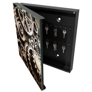 Armario para llaves decorativo 30x30x5, apertura izquierda tulup