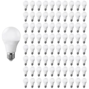 Bombilla LED E27 9w 220v a60 180° (pack de 100) - blanco cálido 2