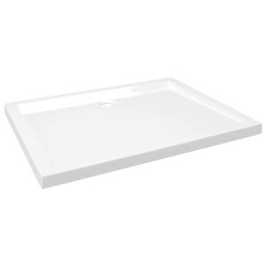 vidaXL plato de ducha rectangular abs 80x100 cm