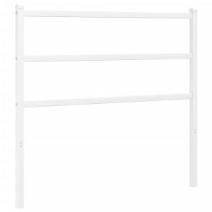 vidaXL cabecero de metal blanco 100 cm