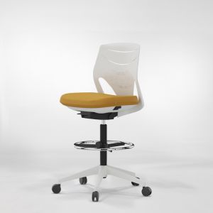 Actiu efit taburete alto silla profesional white sunshine