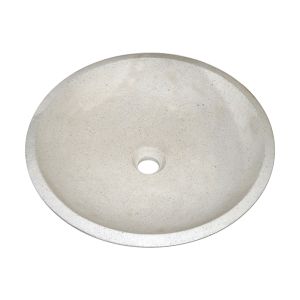 Ondee - cuenco para colocar gela - 44cm - crema - terrazzo