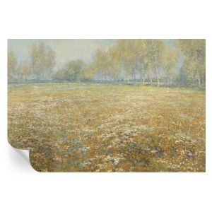 Murales autoadhesivos campo en flor 104x152 tulup