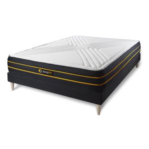 Pack colchón ultra 180x220cm + somier multiláminas, espuma viscoelástica y