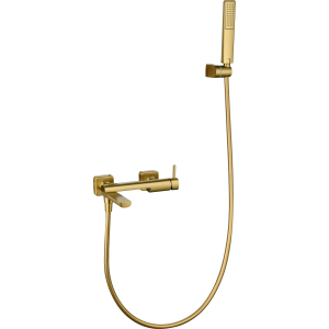 Kit baño/ducha monomando toscana oro cepillado [ imex® ]