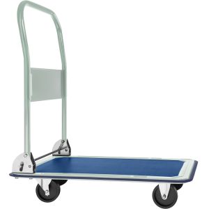 Carretilla plegable con capacidad de carga de 150 kg de carga blanco
