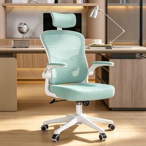 Rattantree silla de oficina ergonómica con altura ajustable,verde
