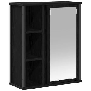 Armario de pared para baño con espejo almacenamiento flexible