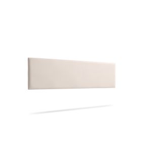 Cabecero tapizado nova polipiel 170x50x5 cm - beige - moonia