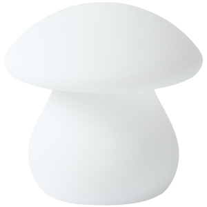 Lámpara de mesa LED para exterior tuira con mando blanco