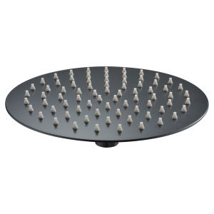 Rociador redondo de ø30 cm negro mate [ imex® ]