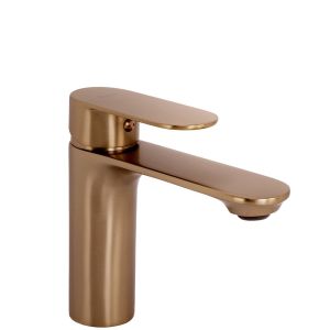 Rea grifo de baño drop brush copper low, 12x10,8x14,5 cm