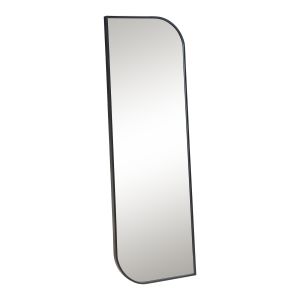 Espejo de pared tarvindak cuerpo entero 120x40 cm - negro [en.casa]