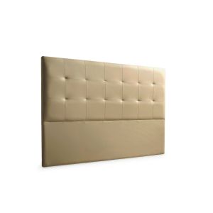 Cabecero tapizado atenea polipiel 130x120x8 cm - moonia