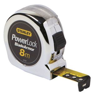 Cinta métrica - stanley - 0-33-527 - 8 m x 25 mm - blade armor - powerlock