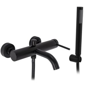 Rea grifo de bañera spot black, 22x23,5x18,5 cm