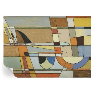 Papel pintado autoadhesivo armonía geométrica 208x146 tulup