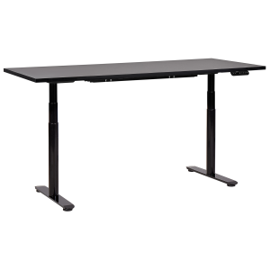 Escritorio de altura regulable eléctrico destinas 180 cm 80 cm negro