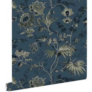 Estahome papel pintado flores vintage 53 cm x 10.05 m 139315