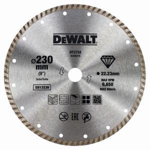Dewalt dt3732-qz - disco de diamante turbo 230x22.2mm