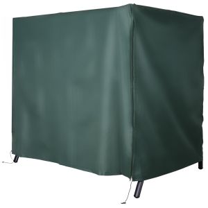 Cubierta para columpio oxford (polyester) color verde 205x124x164cm