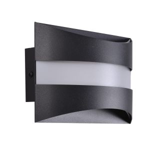Nettlife aplique pared negra LED 21x13