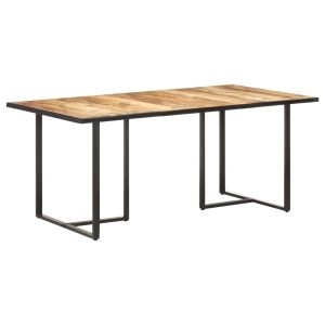 Mesa de comedor madera de mango rugosa 180 cm oif189285