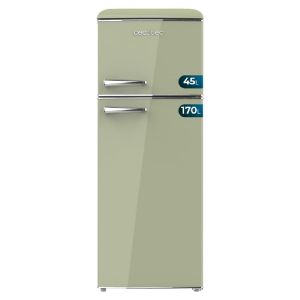 Cecotec frigorífico 2 puertas retro de 215 l bolero coolmarket 2d origin