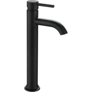 Mezclador alto de lavabo ilo small negro