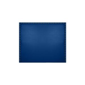 Cabecero lirio polipiel azul 160
