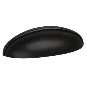 Tirador de copa 64mm oxido decapado, lote de 24