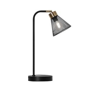 Lampara escritorio manila negro  34cm