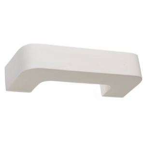 Lámpara de pared magnet 1 blanco cerámica 36x7.5x15cm