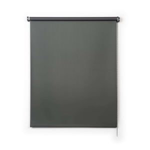 Estor opaco, estor enrollable blackout gris verde, 160 x 180cm