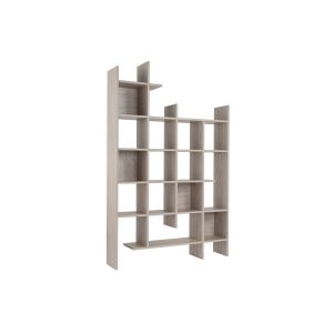 Estantería de madera <<manco>> - 122 x 25 x 188 cm - travertino