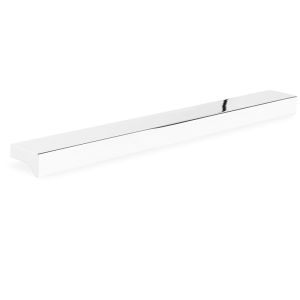 Tirador aluminio modelo angle acabado cromo brillo dist. 128mm.