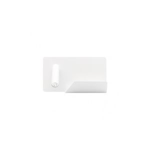 Fab 17176iz01 | aplique 3w 4000k miguel angel izqdo blanco c/usb  y estante