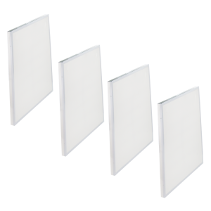 Pack x4 panel LED superficie 60x60cm 50w, blanco 4200k, 4000 lúmenes