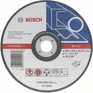 Bosch disco de corte para metales con cubo desplazado - 230x3 mm