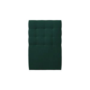 Cabecero acolchado 90 cm - tela terciopelo verde - verde