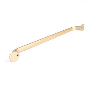 Tirador zamak cadier dist. 256mm. Acabado oro satinado
