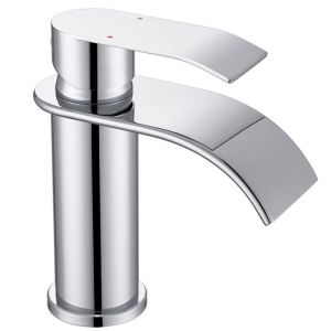 Grifo de lavabo cascada - cecipa max - acero inoxidable cromado - agua cali