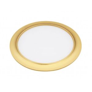 Downlight empotrado - trevor - oro perla - 15w - 1200 lúmenes - 3000k