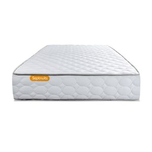 Colchón blanco con espuma viscoelástica 90 x 200