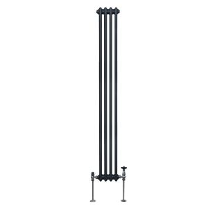Radiador tradicional vertical de 3 columnas – 1800 x 202mm - gris
