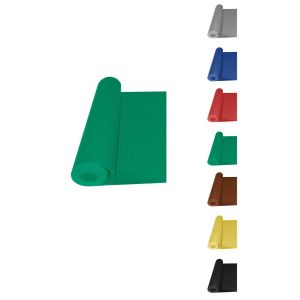 Rollo: 1x15 metros | verde | pavimento de círculos | suelo de caucho | col