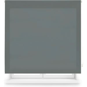 Estor enrollable translúcido a medida 155x175  gris pastel