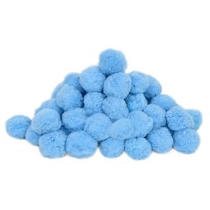 vidaXL bolas filtro de piscina antibacterias azul 2100 g polietileno