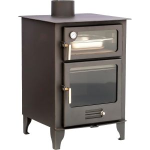 Joima - estufa de leña modelo azuer horno 8 kw
