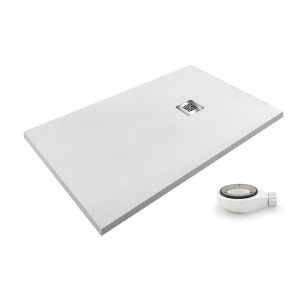 Plato de ducha airstone blanco ral 9003 100x190